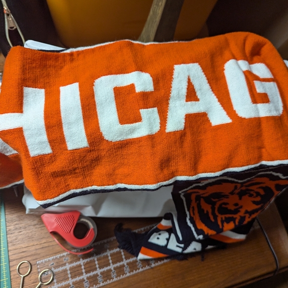 Chicago bears NFL scarf NWT - Picture 5 of 5